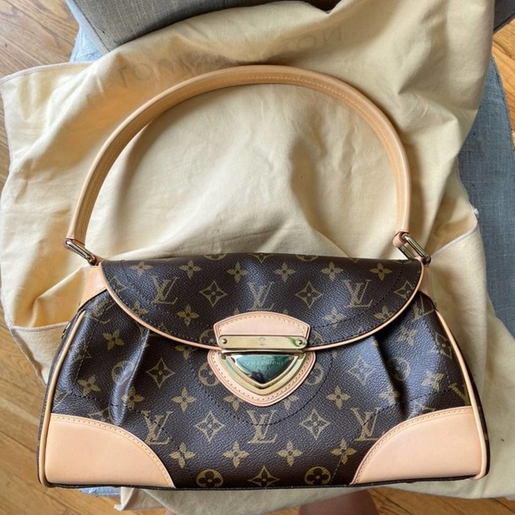 Authentic Louis Vuitton Monogram Canvas Beverly MM Shoulder Bag Ultra Rare NWT - Picture 3 of 11